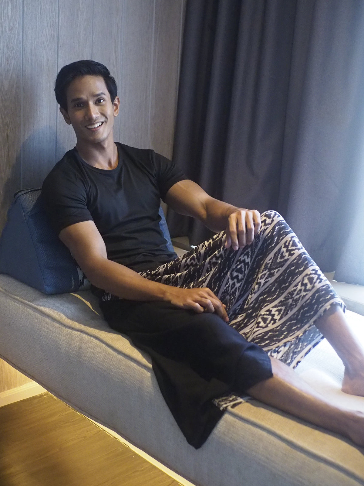 ISLANDER SAMUI โสร่งแบรนด์ไอแลนด์แบบพร้อมใส่เอวยางยืด