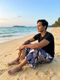 ISLANDER PHUKET โสร่งแบรนด์ไอแลนด์แบบพร้อมใส่เอวยางยืด ไสตล์ผู้ชายชาวเกาะ