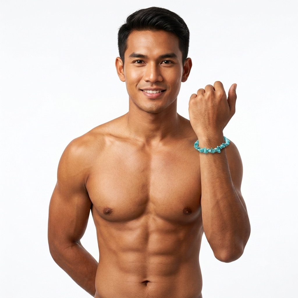 สร้อยข้อมือหินสีสรร
