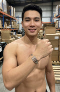 กำไลข้อมือแสตนเลสลายข้อนส้อม